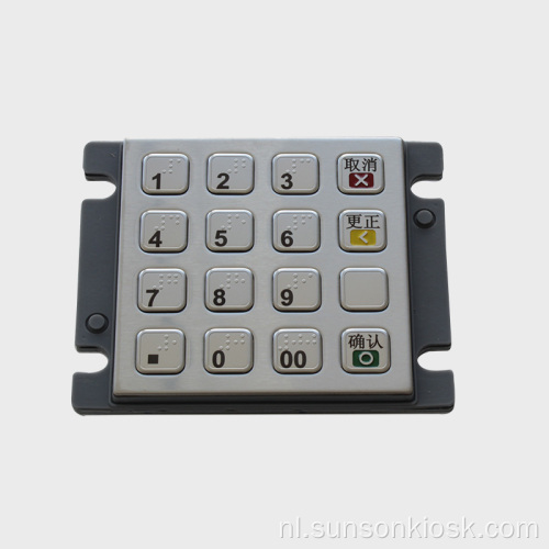 Vandaal gecodeerd PIN-pad